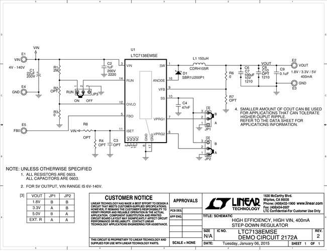 DC2172A - Schematic