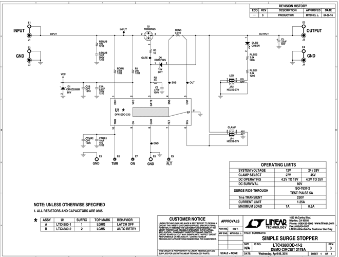 DC2178A - Schematic