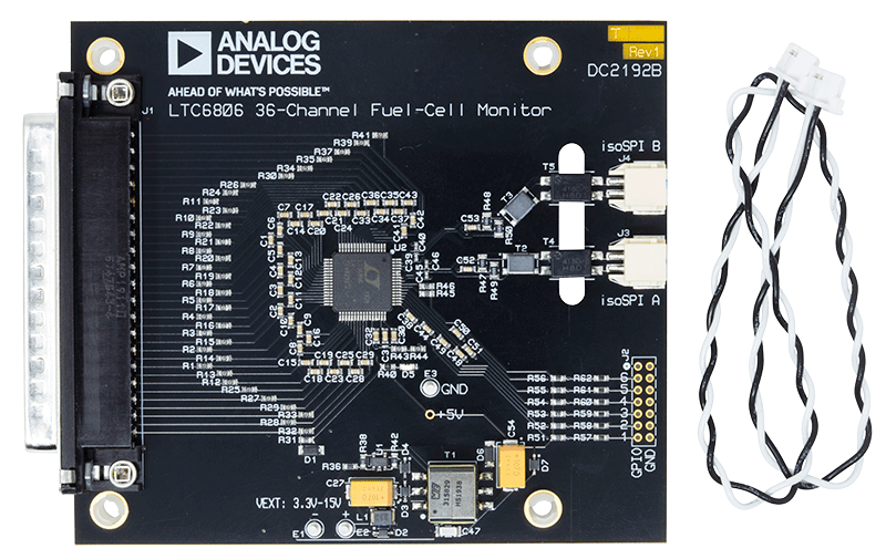 DC2192B Evaluation Board - Top View