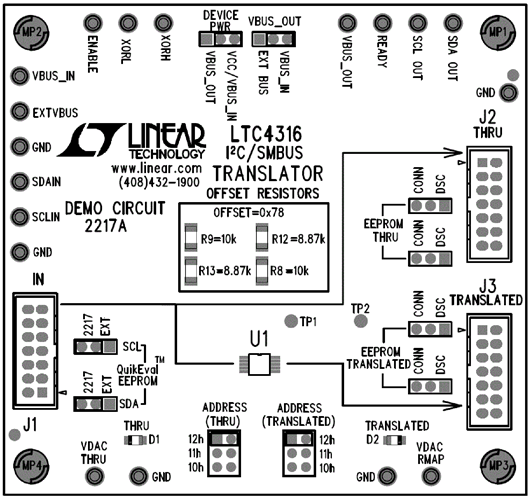 DC2217A - Demo Board Image