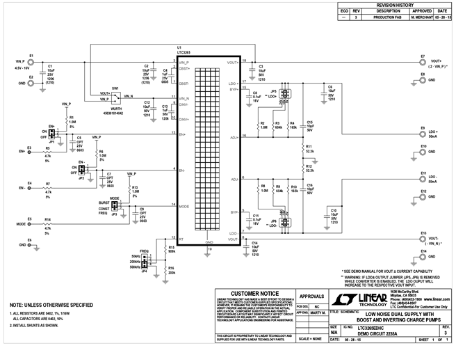DC2235A - Schematic