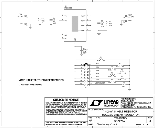 DC2279A - Schematic