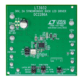 DC2286A Evaluation Board - Top View