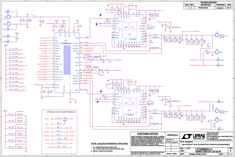 DC2312A - Schematic