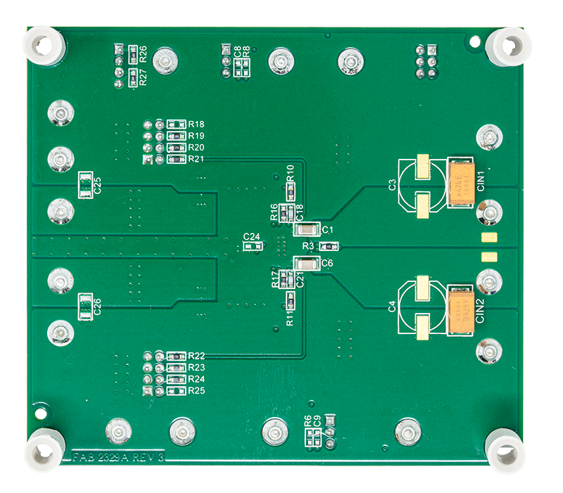 DC2329A Evaluation Board - Bottom View