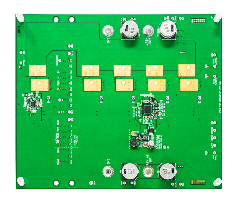 DC2332A-A Evaluation Board - Bottom View