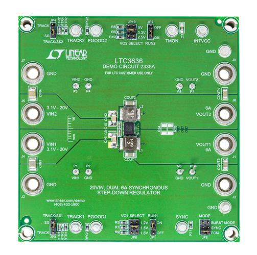 DC2335A Evaluation Board - Top View