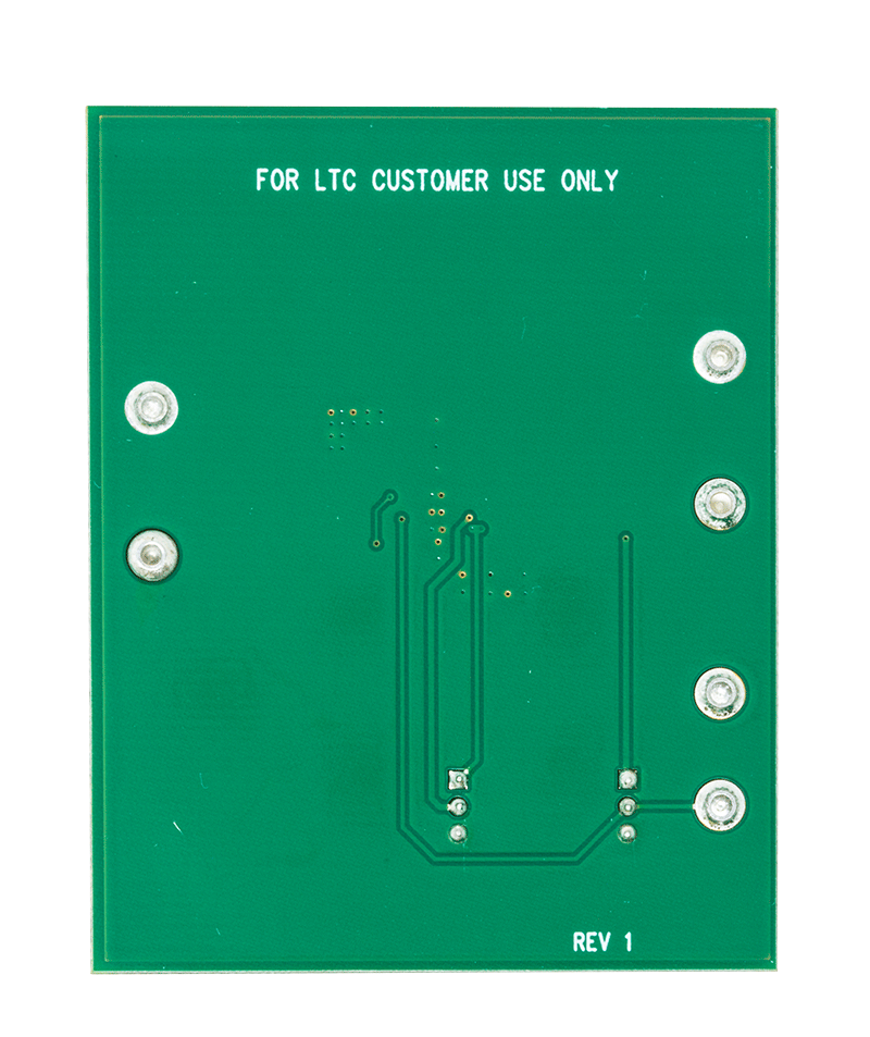 DC2372A Evaluation Board - Bottom View