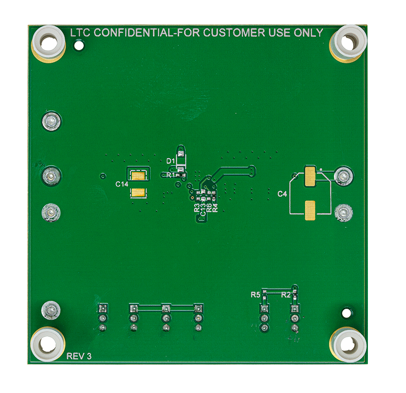 DC2397A Evaluation Board - Bottom View