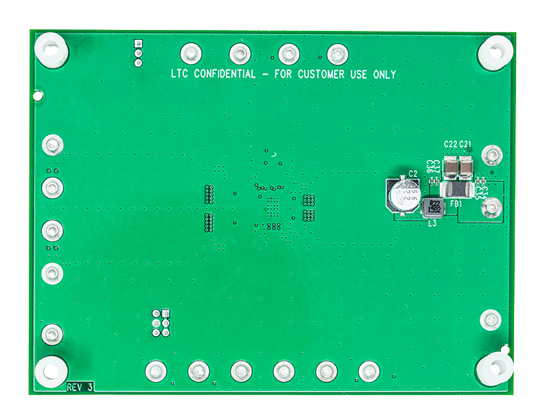 DC2407A Evaluation Board - Bottom View