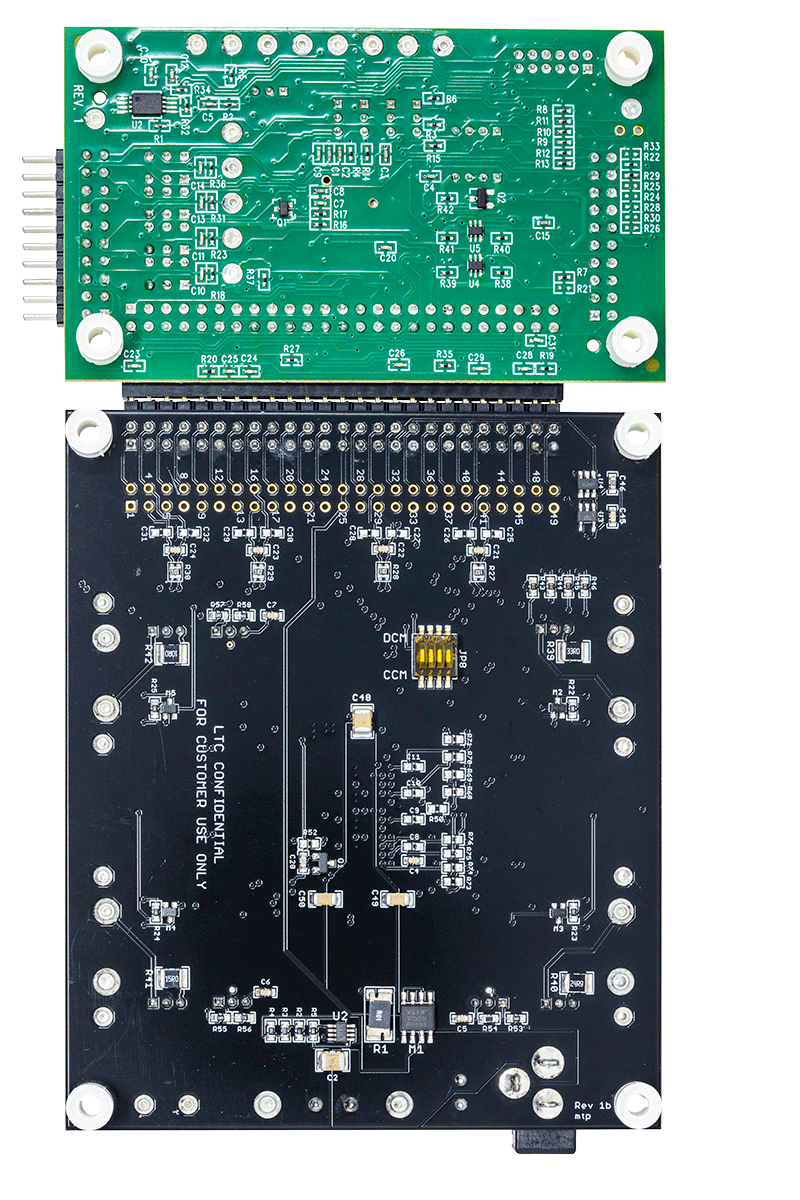 DC2428A Evaluation Board - Bottom View