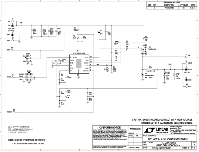 DC2434A - Schematic