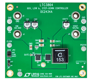 DC2434A Evaluation Board - Top View