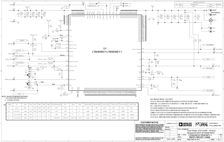 DC2448A-C Application Circuit