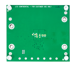 DC2457A Evaluation Board - Bottom View