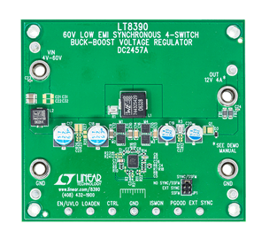 DC2457A Evaluation Board - Top View
