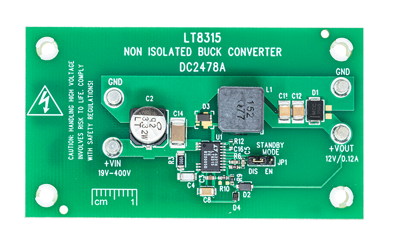 DC2478A Evaluation Board - Top View
