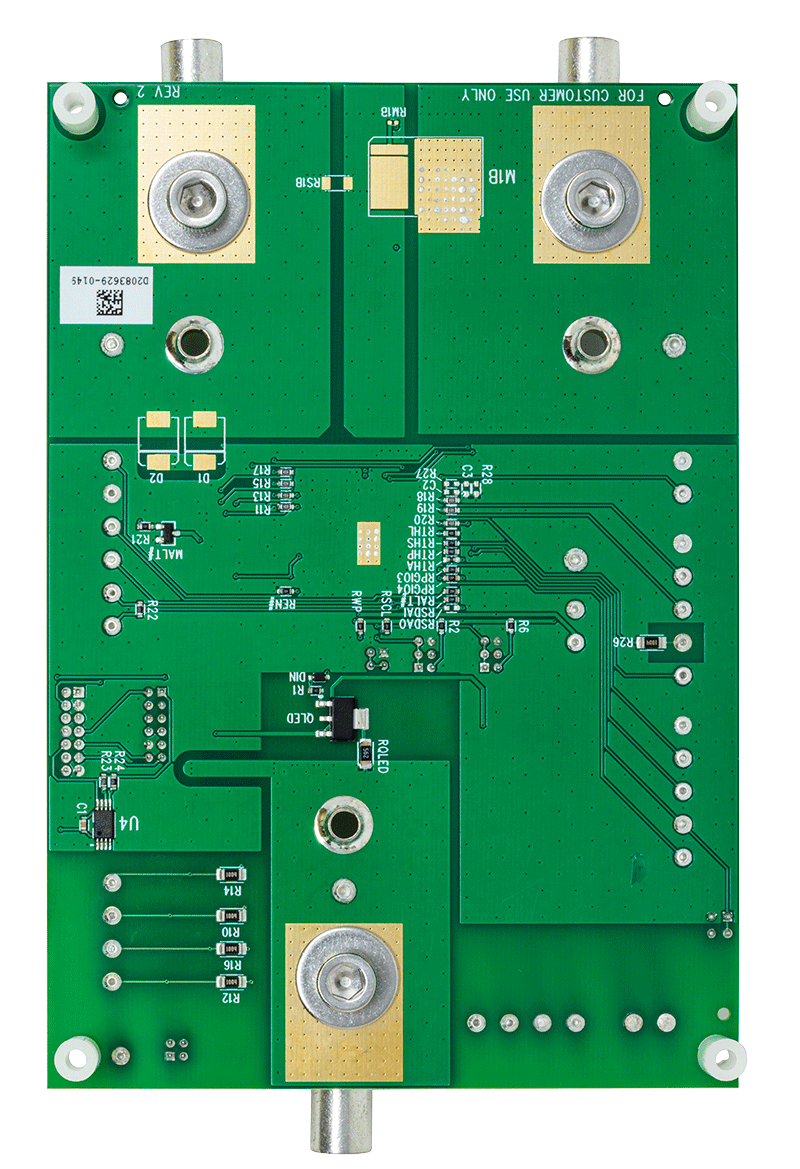 DC2480A Evaluation Board - Bottom View