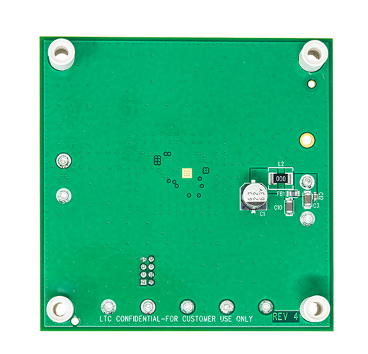 DC2522A Evaluation Board - Bottom View
