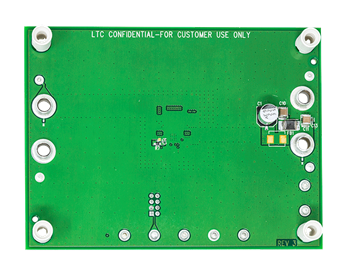 DC2530A Evaluation Board - Bottom View