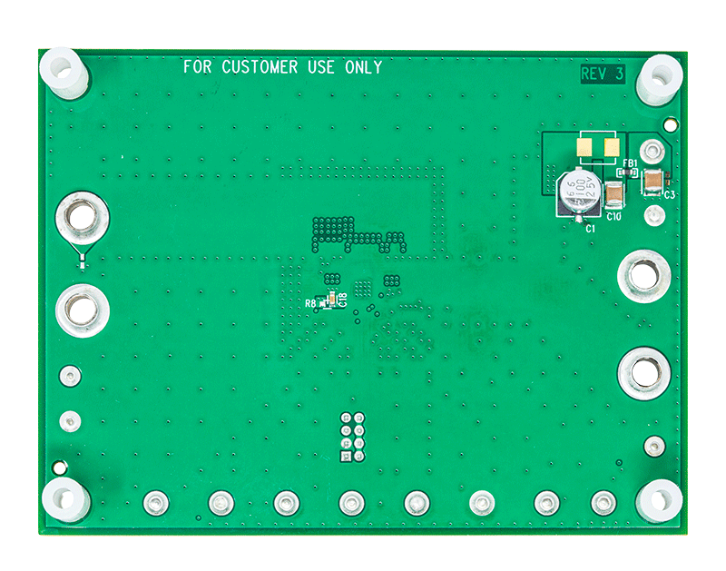 DC2560A Evaluation Board - Bottom View