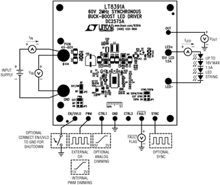 DC2575A Application Circuit