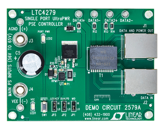 DC2579A Evaluation Board - Top View