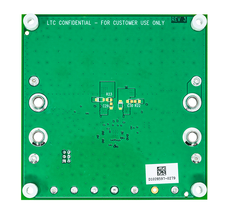 DC2598A Evaluation Board - Bottom View