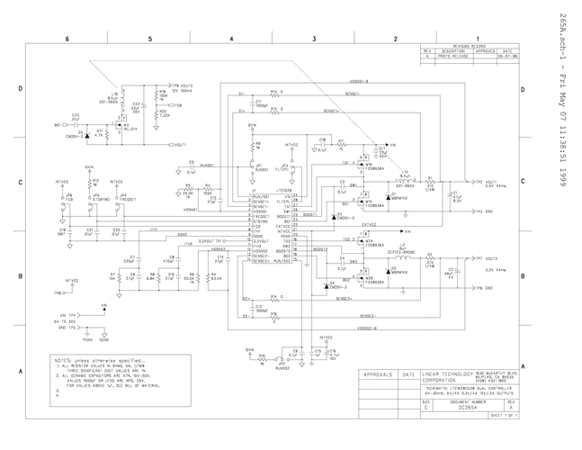 DC265A - Schematic
