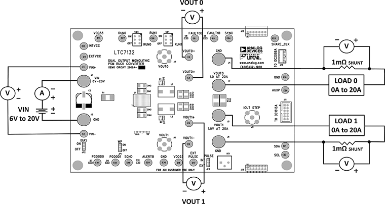 Proper Measurement Equipment Setup for DC2666A-A