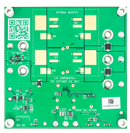 DC2707B Evaluation Board - Bottom View