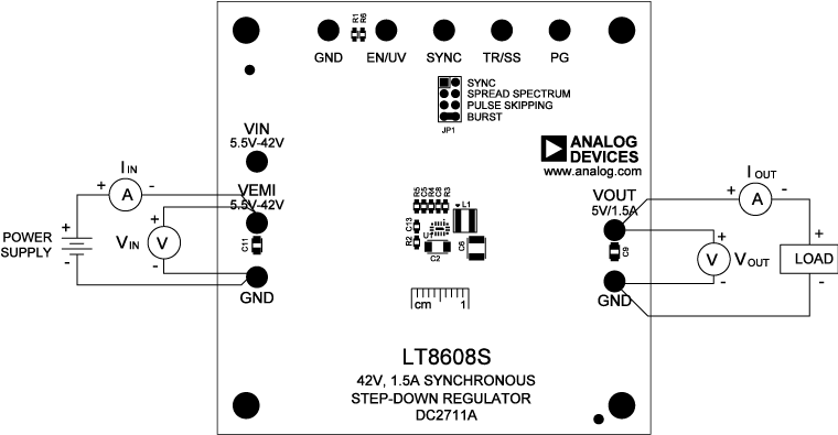 DC2711A - Proper Measurement Equipment Setup