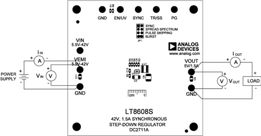 DC2711A - Proper Measurement Equipment Setup