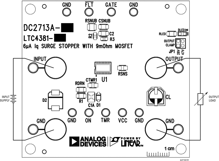 DC2713A Measurement Equipment Setup