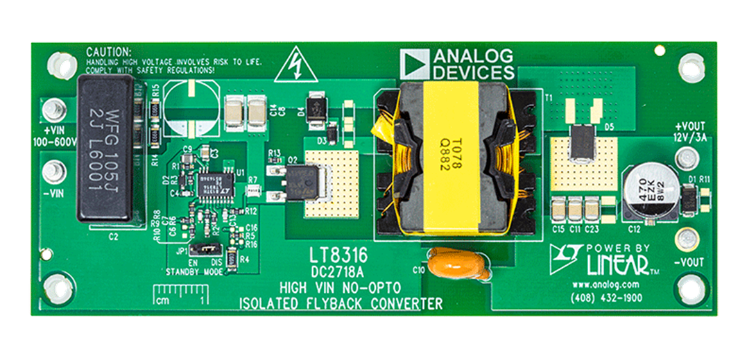 DC2718A Evaluation Board - Top View