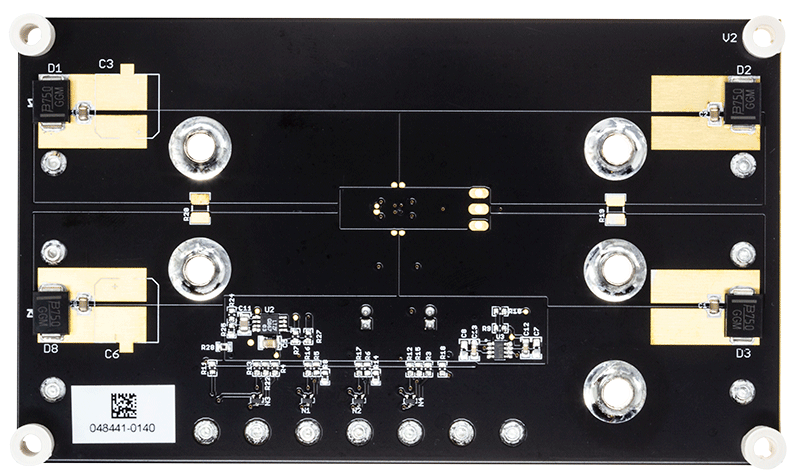 DC2733A Evaluation Board - Bottom View