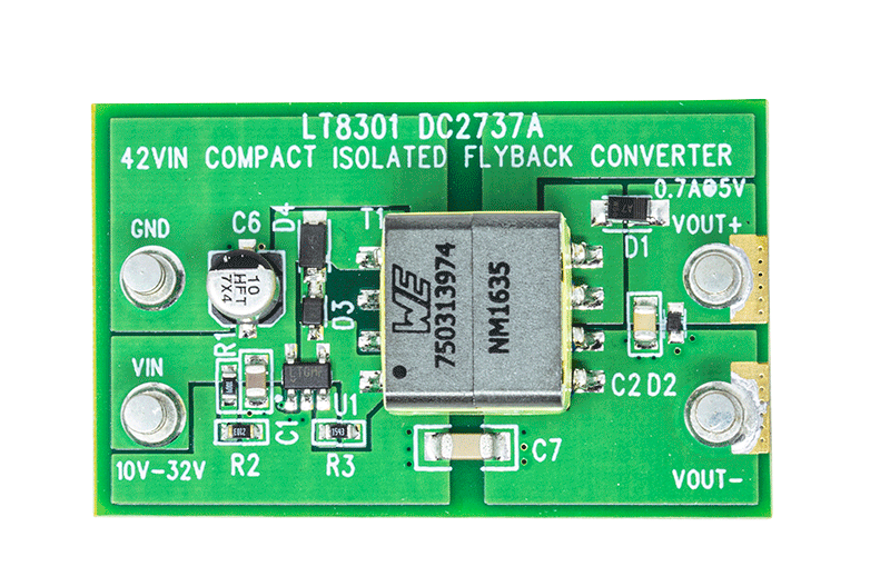 DC2737A Evaluation Board - Top View