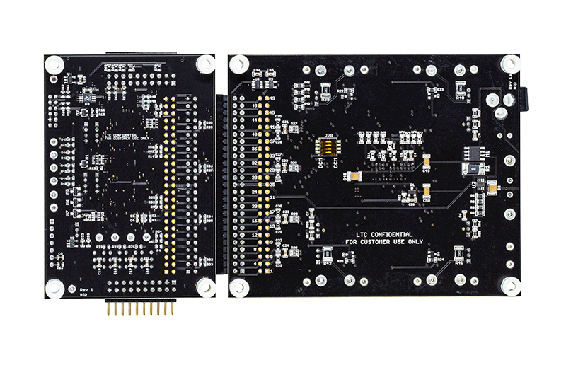DC2739A Evaluation Board - Bottom View