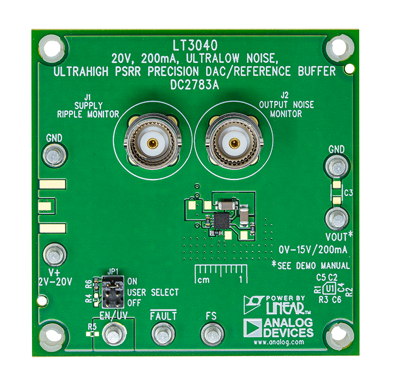 DC2783A Evaluation Board - Top View