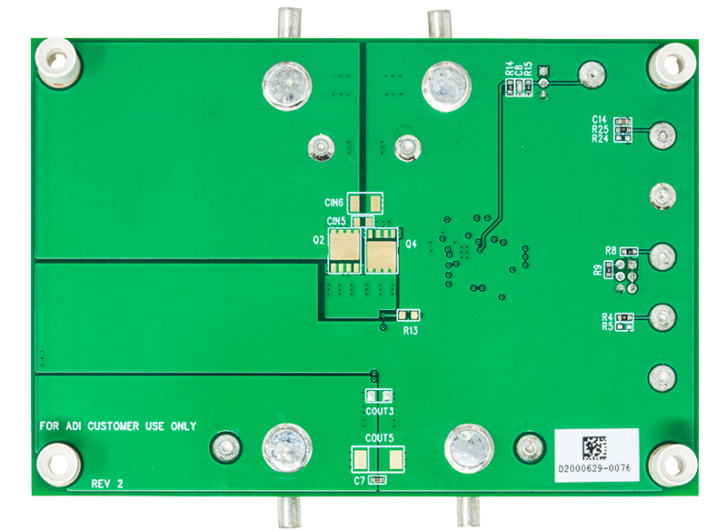 DC2786A Evaluation Board - Bottom View