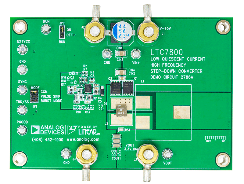 DC2786A Evaluation Board - Top View