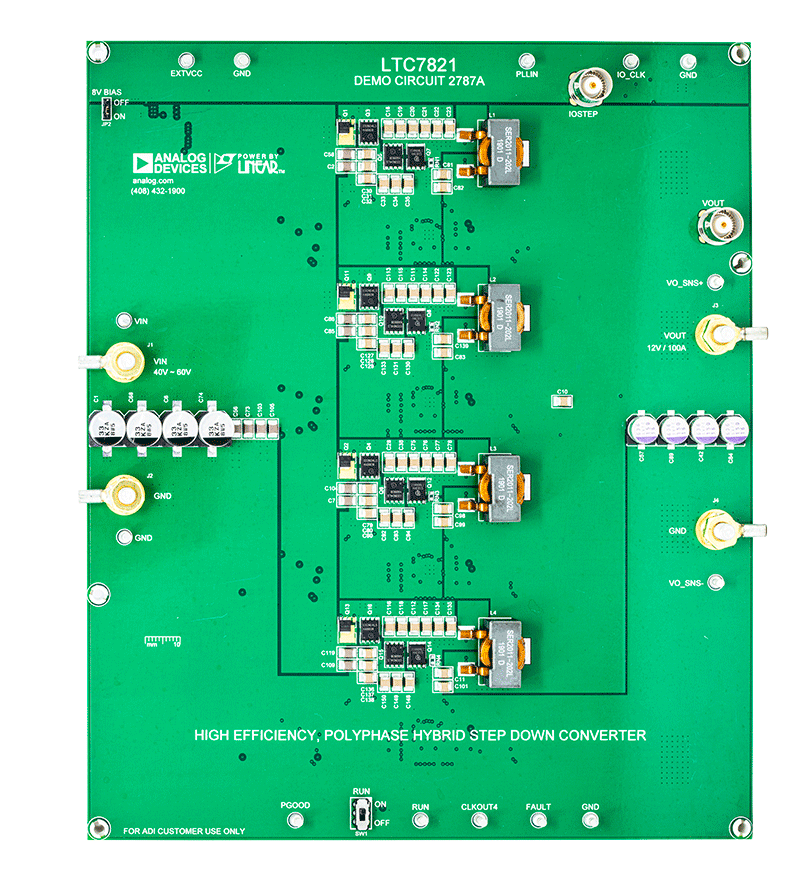 DC2787A Evaluation Board - Top View