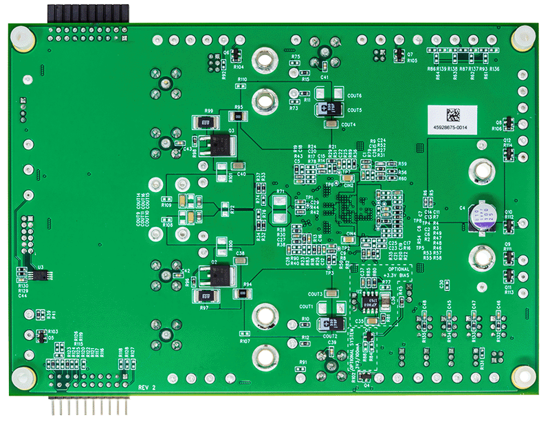 DC2810A Evaluation Board - Bottom View