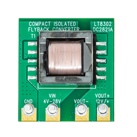 DC2821A Evaluation Board - Bottom View