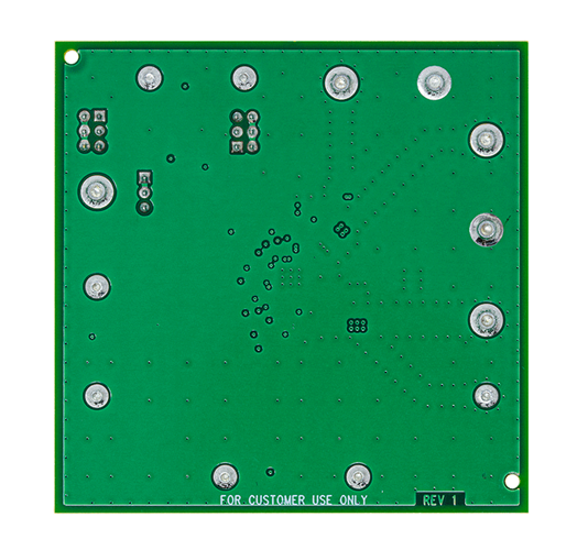 DC2857A Evaluation Board - Bottom View