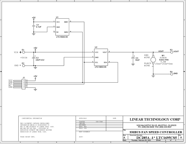 DC285A - Schematic