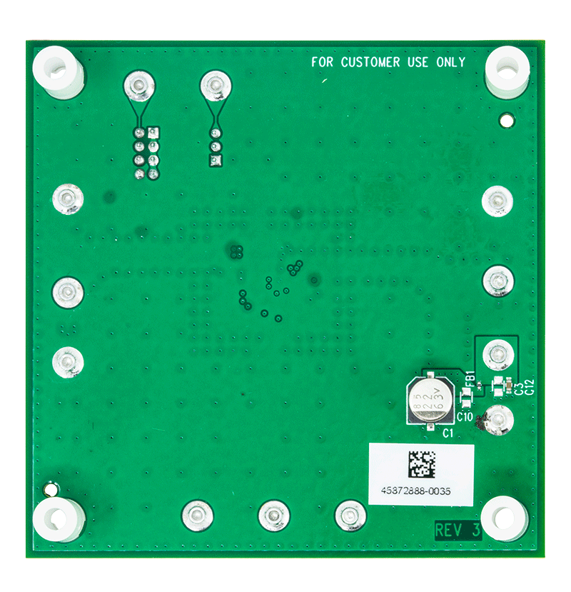 DC2867A Evaluation Board - Bottom View
