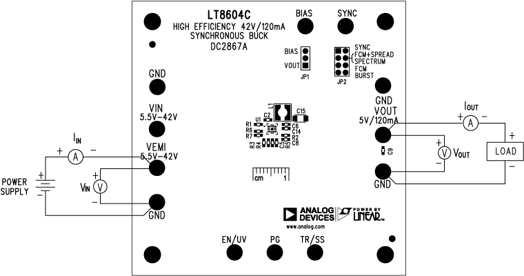 DC2867A - Proper Measurement Equipment Setup