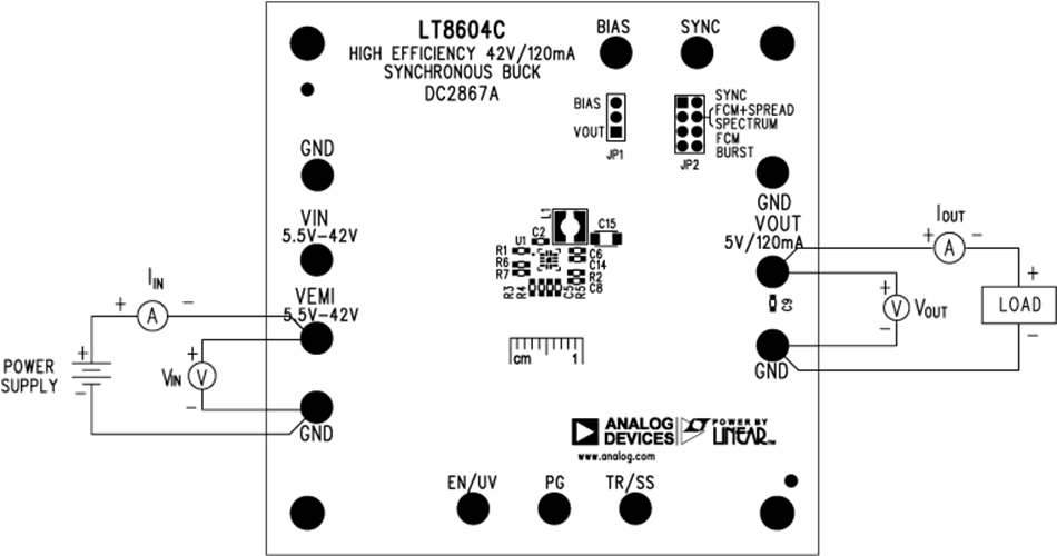 DC2867A - Proper Measurement Equipment Setup