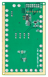 DC2873A-B Evaluation Board - Bottom View